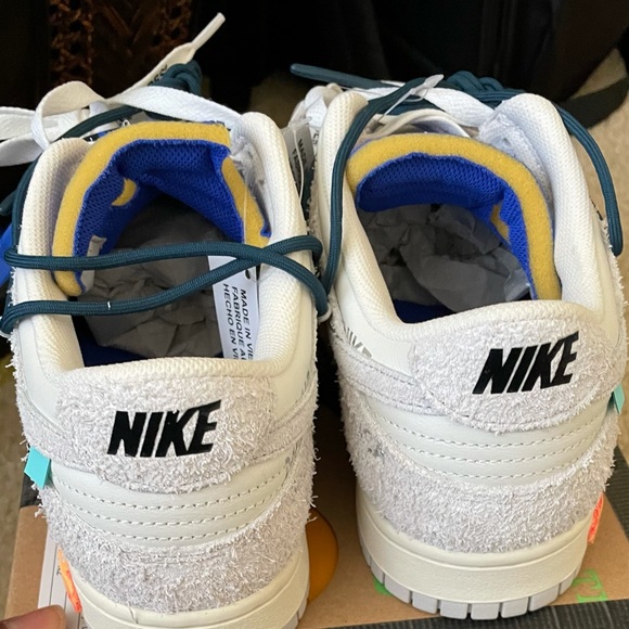 New with tag Off-White Nike Dunks lot 16/50 sz 11 main image 4